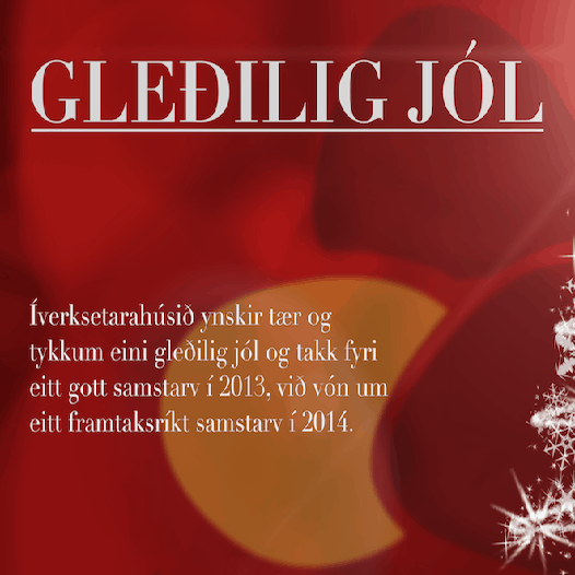 Gleðilig jól og eitt eydnuberandi nýggjár!