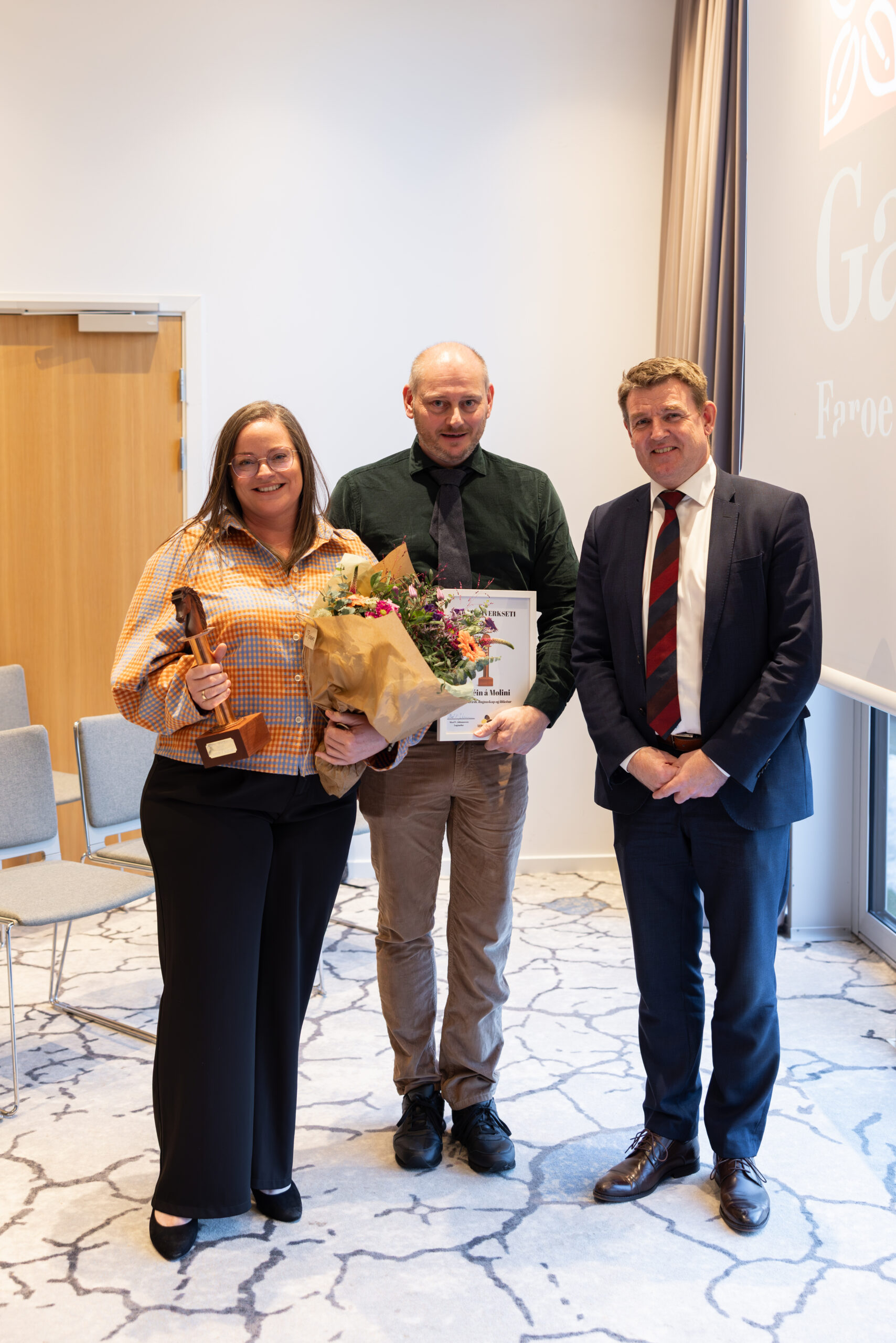 Caféin á Mølini fekk heiðurin sum Ársins íverkseti 2025