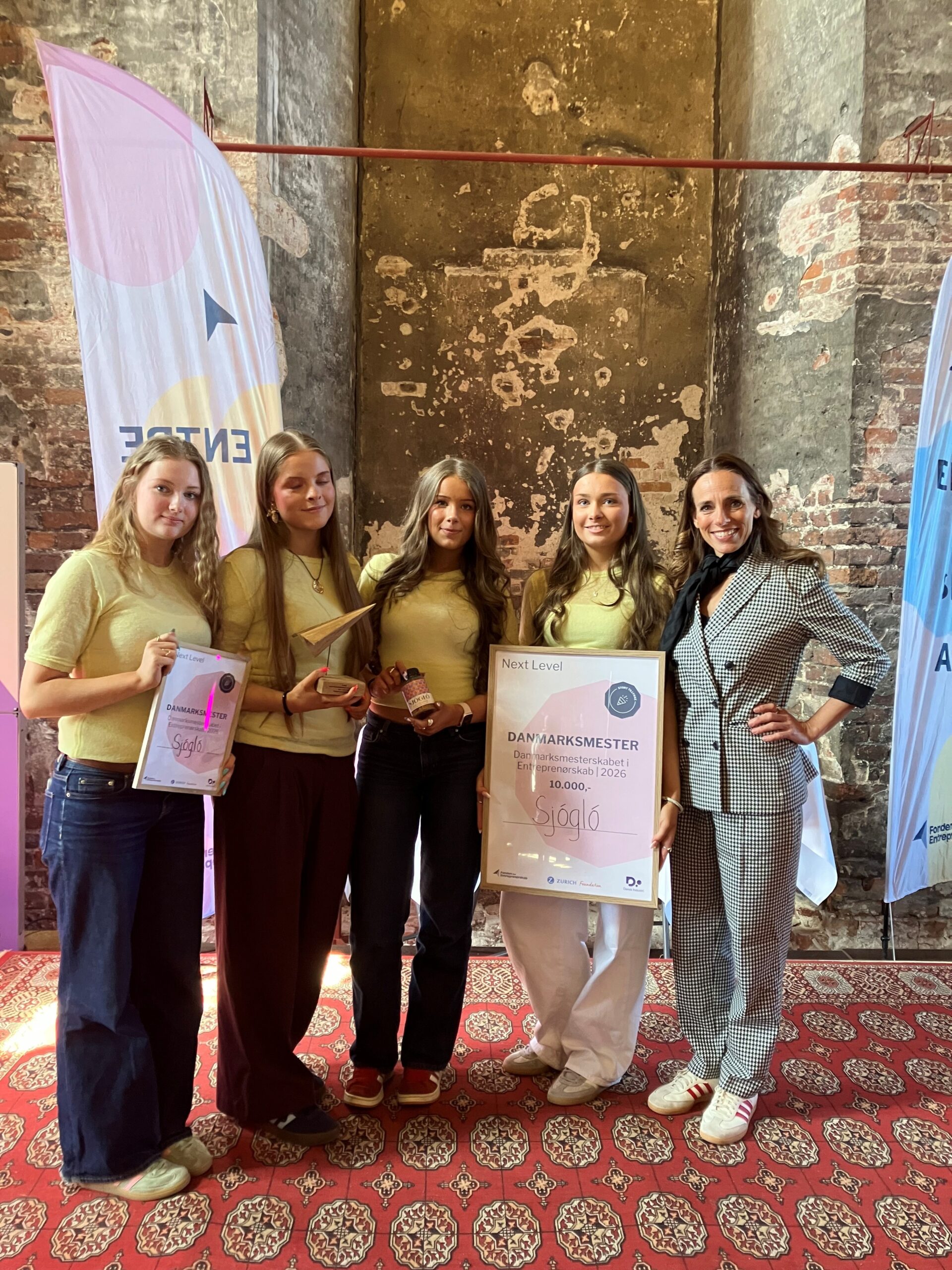 SjóGló vann danmarksmeistaraheitið í íverksetan